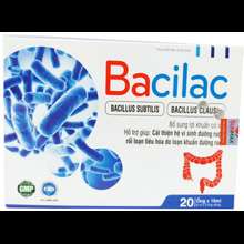 Bacilac (20 ống x 10ml) - Cải Thiện Hệ Vi 