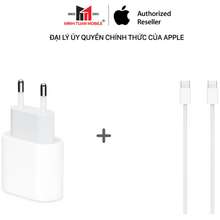 Combo Cốc Sạc 20W Usb-C Power Adapter + Cáp