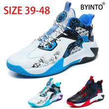 Size Lớn 39-48 High Top Men Basketball Shoes