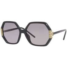 Tory Burch TY9067U 50 Mint Solid & Shiny Black Sunglasses
