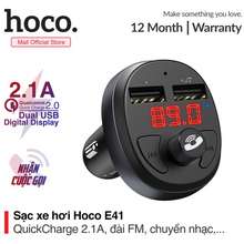 Sạc Ô Tô Hoco E41 2 Cổng Usb, Hỗ Trợ