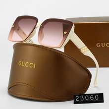 Louis Vuitton Z1108E Clockwise Canvas Sunglasses, Gold, W