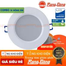 [Combo 12 Bóng] Đèn Led Ầm Trần Downlight