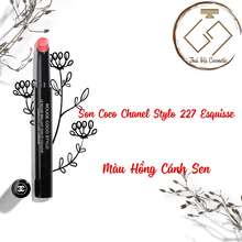 Chanel [HCM]Son lì màu hồng cánh sen số 227 Coco Stylo Complete Care Esquisse