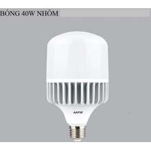 Bóng Đèn Led 40W Bulb Thân Nhôm Sáng