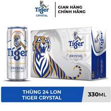 Bia Tiger Bạc-Tiger Crystal