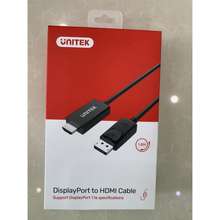 [] CÁP DISPLAYPORT TO HDMI 1.8M. HIỆU . VI