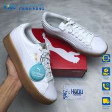 PUMA [Chính Hãng] Giày Thể Thao Nữ Full Trắng Vikky Platform, Giày Sneaker Màu Trắng Chính Hãng - Hodu Sport