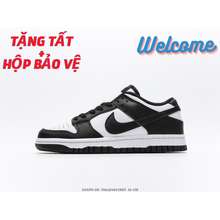 "[TntSneaker] Giày Dunk Low Black White