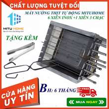 Máy Nướng Thịt 6 Xiên Kèm Xiên