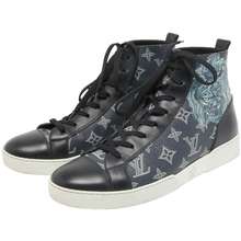 Giày Sneaker Nam Louise Vuitton LV Canvas and