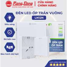 Đèn Ốp Trần Vuông Led Nổi Trần Nhà