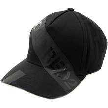 Mũ Logo Tape Black Baseball Cap