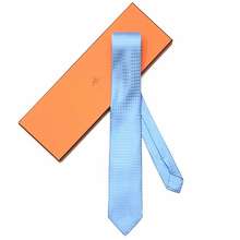 Cà Vạt Nam Cravate Men's Bleu Ciel Màu Xanh