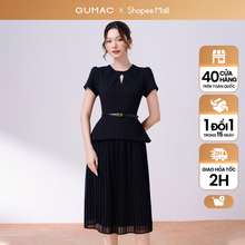 Đầm Peplum Dập Ly Thời Trang