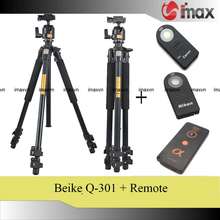 Chân máy ảnh Tripod Q-301 + Remote cho máy