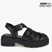 - Giày sandals nữ mũi tròn quai đan Anybel