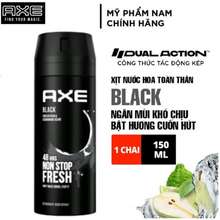 [UK] Xịt nước hoa toàn thân Black 150ml