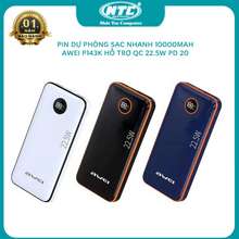 Pin Dự Phòng Sạc Nhanh P143K 10000Mah Nhựa 