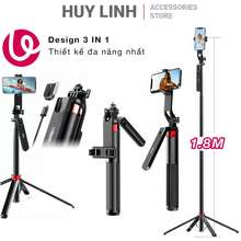 Chân Tripod Kiêm Gậy Chụp Ảnh Selfie Ma09 