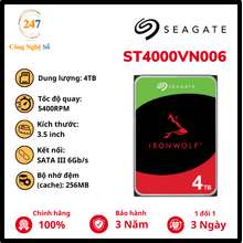 Ổ Cứng Hdd Nas Ironwolf 3.5 4Tb