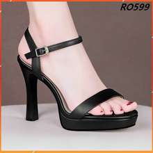 Giày Sandal Nữ Cao Gót 9 Phân Hàng Hiệu