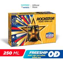 Thùng 24 Lon Nước Tăng Lực Rockstar