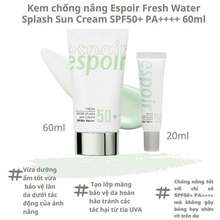 Kem Chống Nắng Water Splash Sun Cream