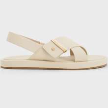 Dép sandals Charles Keith Crossover Back Strap