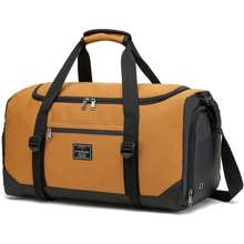 Lyweem Travel Duffle Bag For Men Brown Small