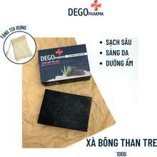 Xà Bông Thiên Nhiên Than Tre Dego Pharma 100G 