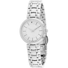 Movado 1881 Silver Diamond Dial Ladies Watch 0607097