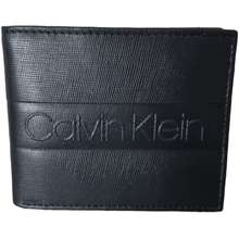 Calvin Klein Men 39 S Genuine Leather Wallet With Rfid Protection Black Standard American