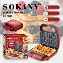 Máy Làm Bánh Waffle Công Suất 750W Nóng