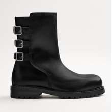 Giày Boots Nam Cổ Cao Màu Đen Zara Authentic 