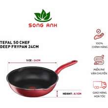 Chảo Chống Dính So Chef 24Cm Sâu Lòng