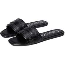 Dép Nữ CK Bonica Flat Sandal Màu Đen Size 8