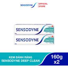 Bộ 2 Kem đánh răng Deep Clean 160g giúp