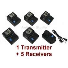 Wireless Radio Remote Trigger 1 Transmitter + 5