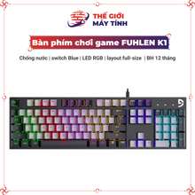 Bàn Phím Cơ K1 - Switch Blue, Led Rgb, Chống 