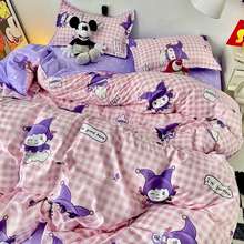 Bộ Chăn Phao 5 Món Cotton Chăn Sẵn Ruột