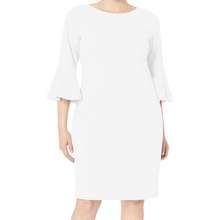 Calvin Klein Women 39 S Plus Size Peplum Sleeve Sheath Dress