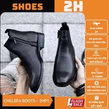 Chelsea Boots Classic Da Quilon, Giày Bốt Nam