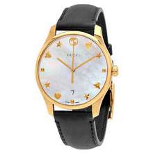 Gucci Đồng Hồ Nữ G-Timeless Mother Of Pearl Dial Ladies Watch YA1264044 Màu Đen Vàng