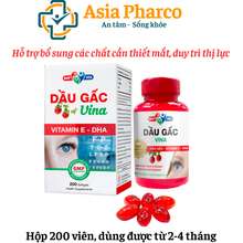 Thực Phẩm Dầu Gấc Vina - Bổ Sung