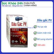 Viên dầu gấc giúp sáng mắt PV tăng