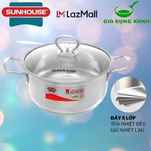 Nồi inox 5 đáy SHG788 lẻ size 16-20-24cm