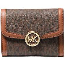 Ví Nữ MK Leida Medium Signature Logo Wallet