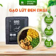Gạo Lứt Đen Việt Thái Organic 100% Hữu