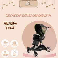 *Dollarbaby* Xe Đẩy Du Lịch Gấp Gọn V9